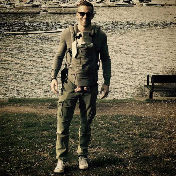 Ryan Reynolds Instagram, Baby James Ryan Reynolds Instagram, Baby James